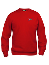 Clique BASIC Roundneck - Kinder - rot - Lichtenstein-Rother-Grundschule Augsburg