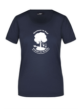 James & Nicholson Basic-T - Damen - navy - Dr.-Josef-Schofer-Schule