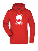 James & Nicholson Hooded Sweat - Damen - rot - Dr.-Josef-Schofer-Schule