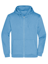 James & Nicholson Kapuzenjacke - Herren - sky-blue - Dr.-Josef-Schofer-Schule