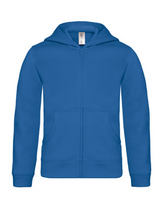 B&C Kapuzenjacke - Kinder - blau - Dr.-Josef-Schofer-Schule