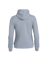Clique BASIC Hoody Full zip - Damen - grau - Schriftzug - Rudolf Diesel Gymnasium Augsburg